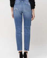 Brianne Super High Rise Stretch Mom Jeans