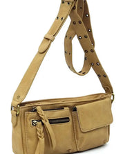 Buckle Strap Crossbody Bag