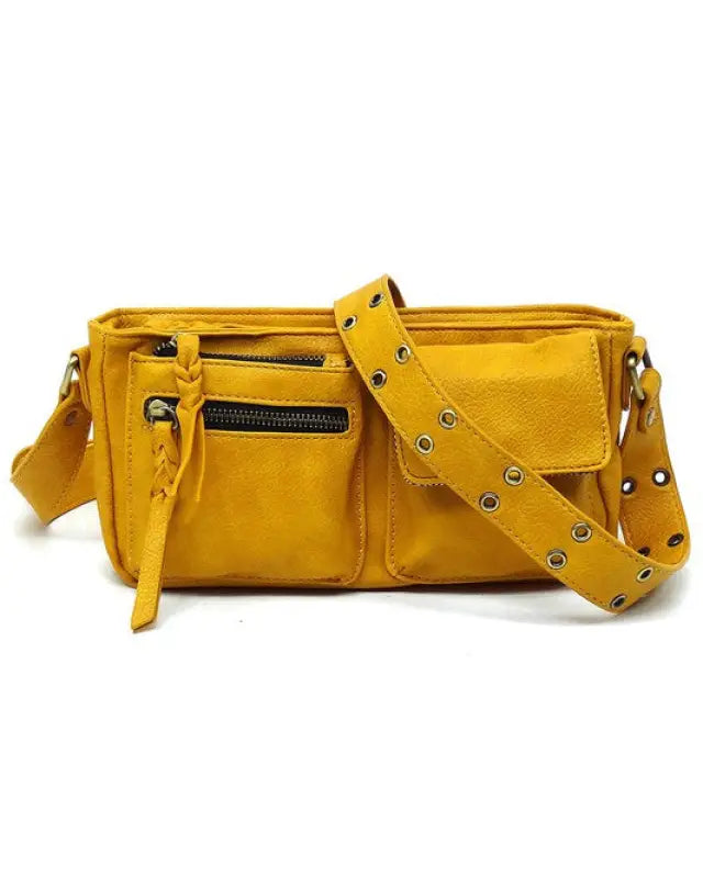 Buckle Strap Crossbody Bag