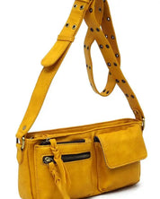 Buckle Strap Crossbody Bag