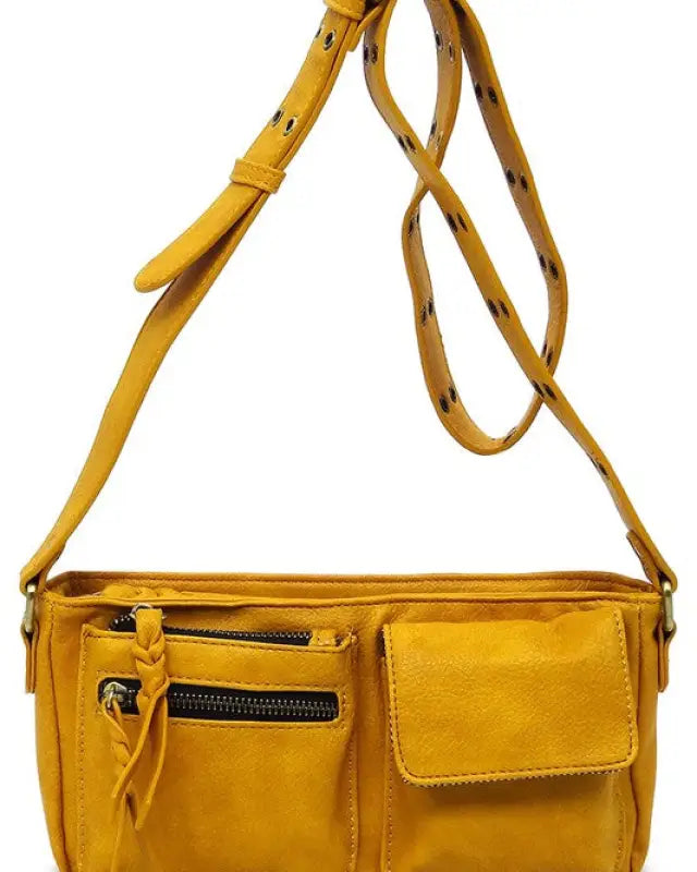 Buckle Strap Crossbody Bag