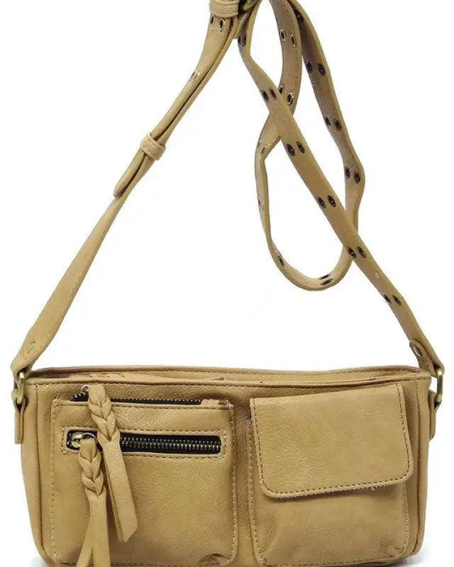 Buckle Strap Crossbody Bag