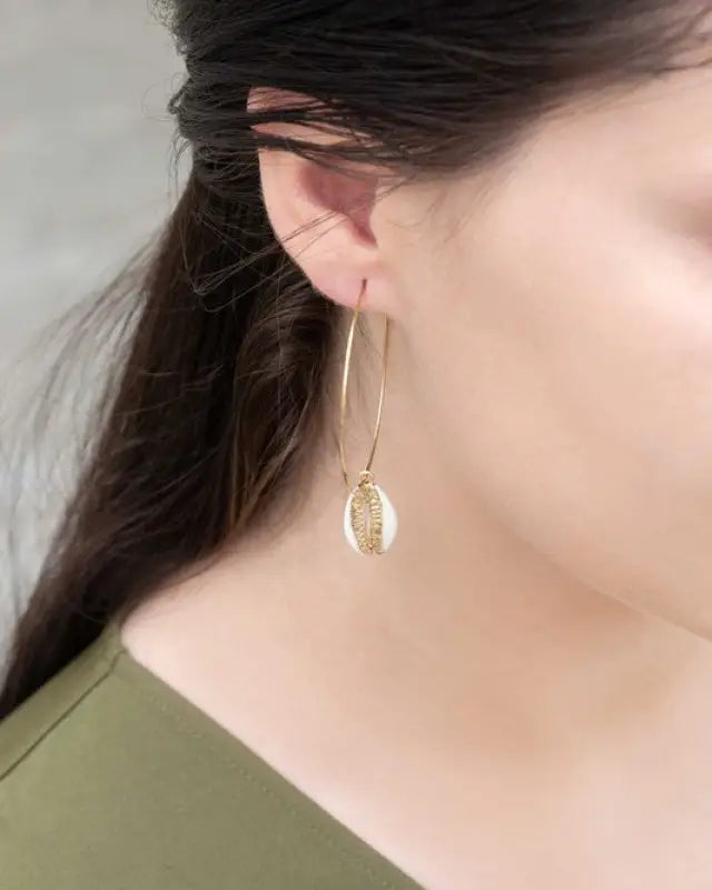 By the Shore Hoop Earrings - 14K Gold / OS