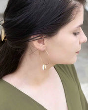 By the Shore Hoop Earrings - 14K Gold / OS