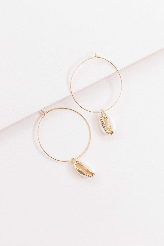 By the Shore Hoop Earrings - 14K Gold / OS