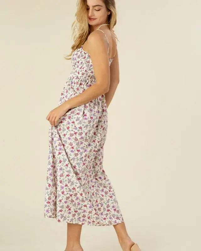 Smocked Cami Maxi Dress