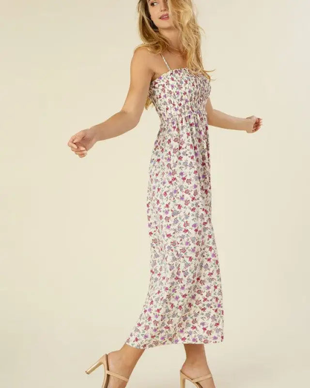 Smocked Cami Maxi Dress