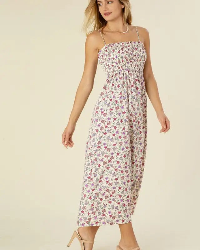 Smocked Cami Maxi Dress