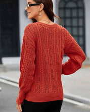 Camille Cable-Knit Sweater