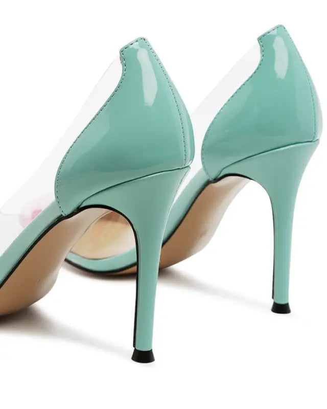 Candace clear Stiletto Pumps