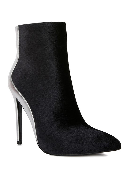 Cassidy Slade Metallic Highlight High Heeled Ankle Boots