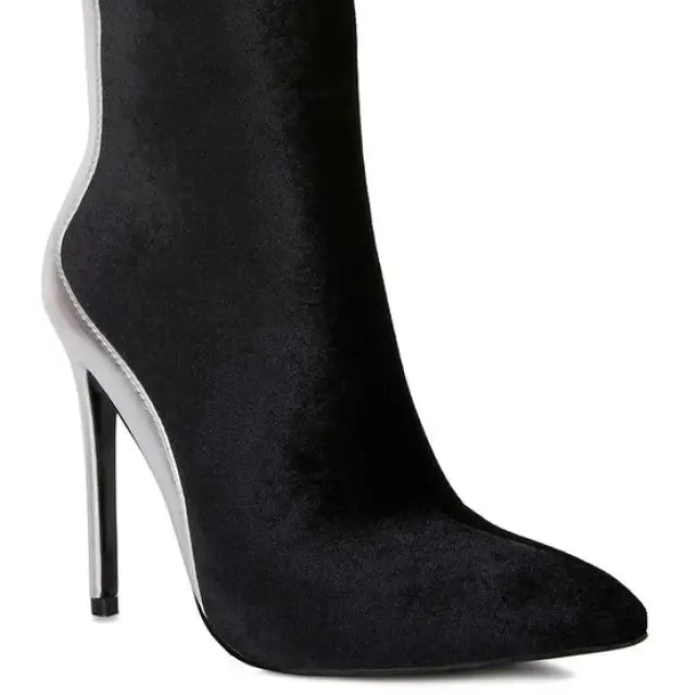 Cassidy Slade Metallic Highlight High Heeled Ankle Boots