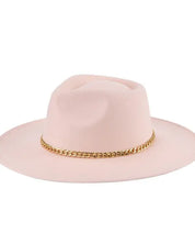 CHAIN BELT FEDORA HAT