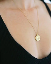 Chinese Zodiac Coin Necklace - Dragon