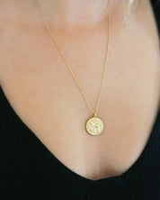 Chinese Zodiac Coin Necklace - Dragon