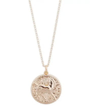 Chinese Zodiac Coin Necklace - Horse