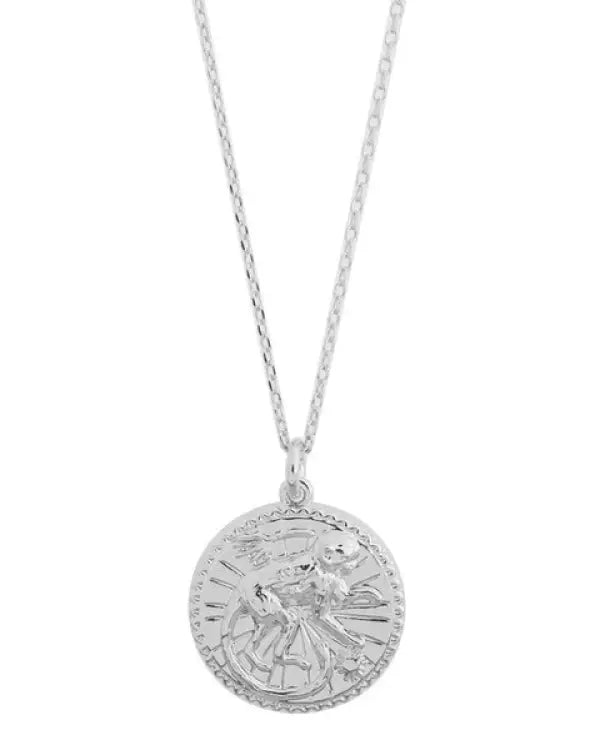 Chinese Zodiac Coin Necklace - Monkey