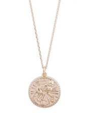 Chinese Zodiac Coin Necklace - Monkey