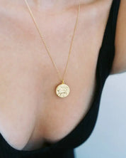 Chinese Zodiac Coin Necklace - Ox