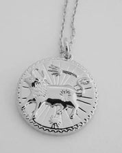 Chinese Zodiac Coin Necklace - Ox