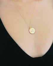 Chinese Zodiac Coin Necklace - Pig