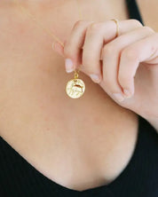 Chinese Zodiac Coin Necklace - Pig