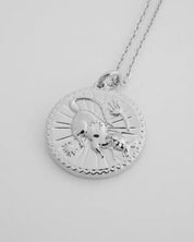 Chinese Zodiac Coin Necklace - Rat