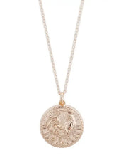 Chinese Zodiac Coin Necklace - Rooster