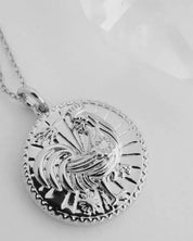 Chinese Zodiac Coin Necklace - Rooster