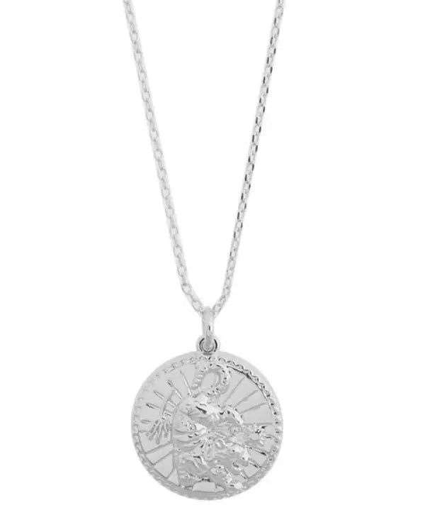 Chinese Zodiac Coin Necklace - Tiger