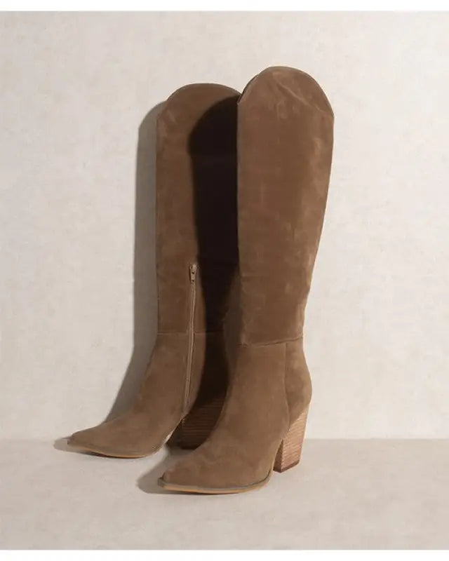 CLARA-KNEE HIGH WESTERN BOOTS