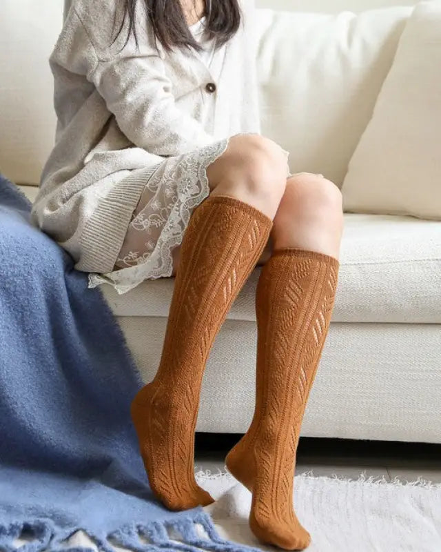 Classic Knit Calf Socks