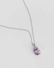 Confection Purple Crystal Necklace