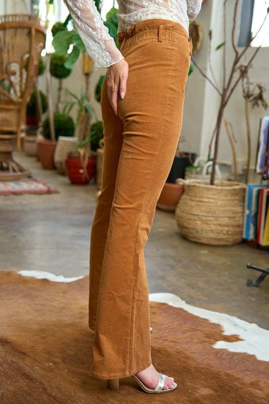 Corduroy Flare Pants Jjb5029