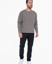 Cotton Blend Classic Crewneck