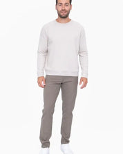 Cotton Blend Classic Crewneck