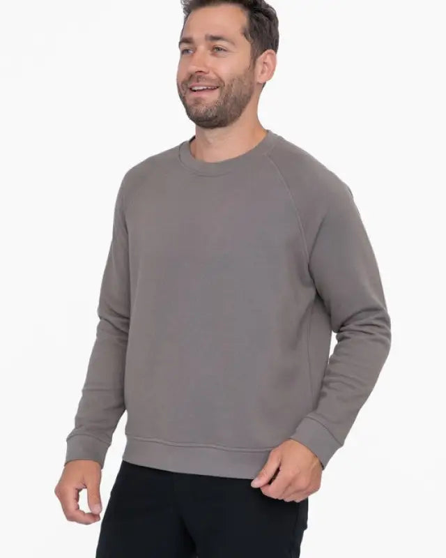 Cotton Blend Classic Crewneck