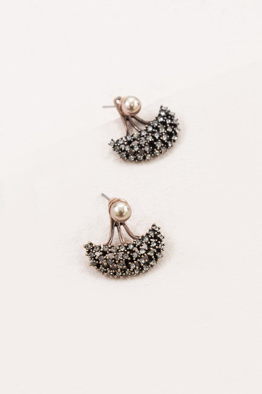 Couture Ear Jacket Earrings - Gold / Os - Rings