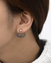 Couture Ear Jacket Earrings - Gold / Os - Rings