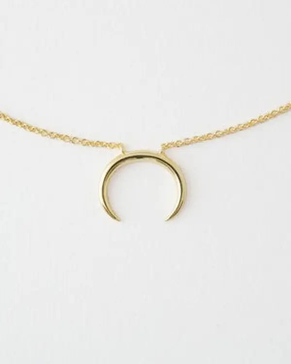 Crescent Horn Necklace