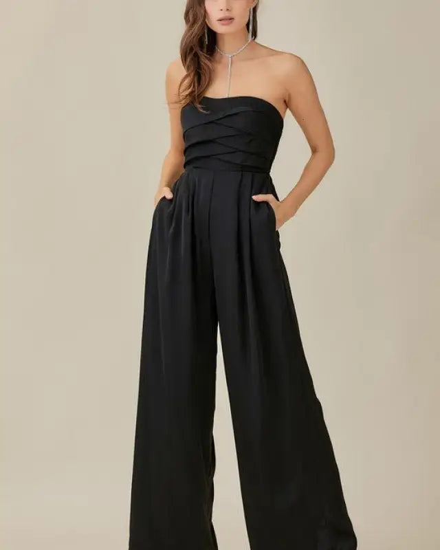 Criss Cross Top Jumpsuit