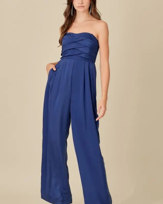 Criss Cross Top Jumpsuit