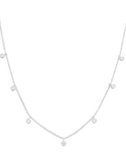 Crystal Bezel Stardust Necklace