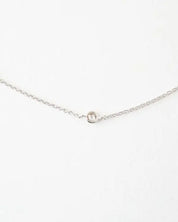 Crystal Bezel Trio Necklace