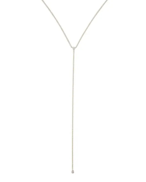 Crystal Lariat Necklace