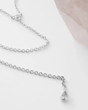 Crystal Lariat Necklace