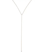 Crystal Lariat Necklace