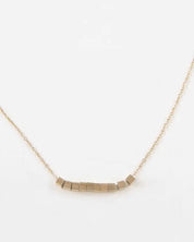 Cubed Necklace 14K - Gold / OS