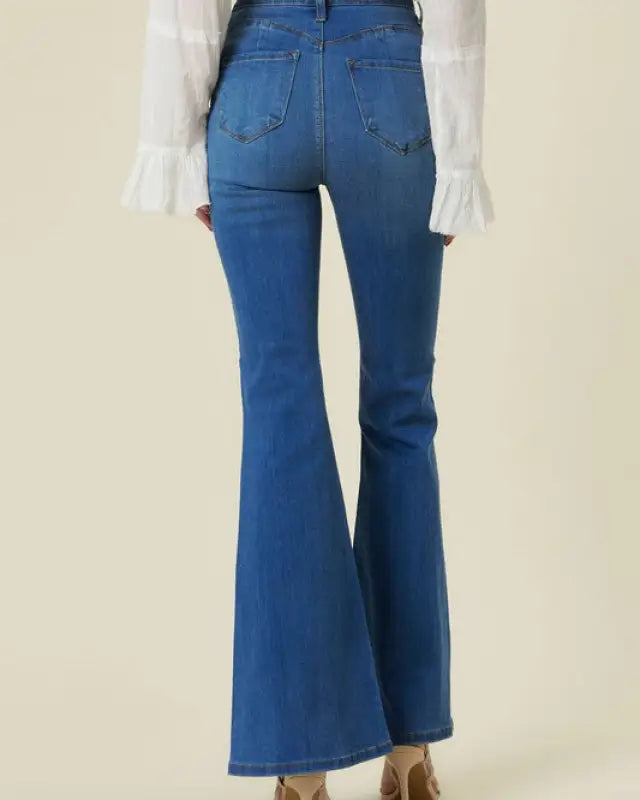 Curvy Flare Jeans - Jeans