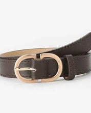 D-Ring Belt - Dark Brown / OneSize